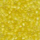 Miyuki delica Beads 11/0 - White Lined Yellow ab DB-1776